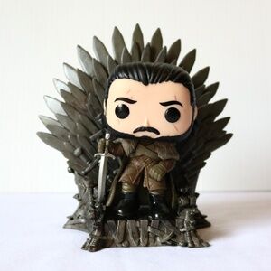 GAME of THRONES Funko Pop #72 Jon Snow with Throne No Box